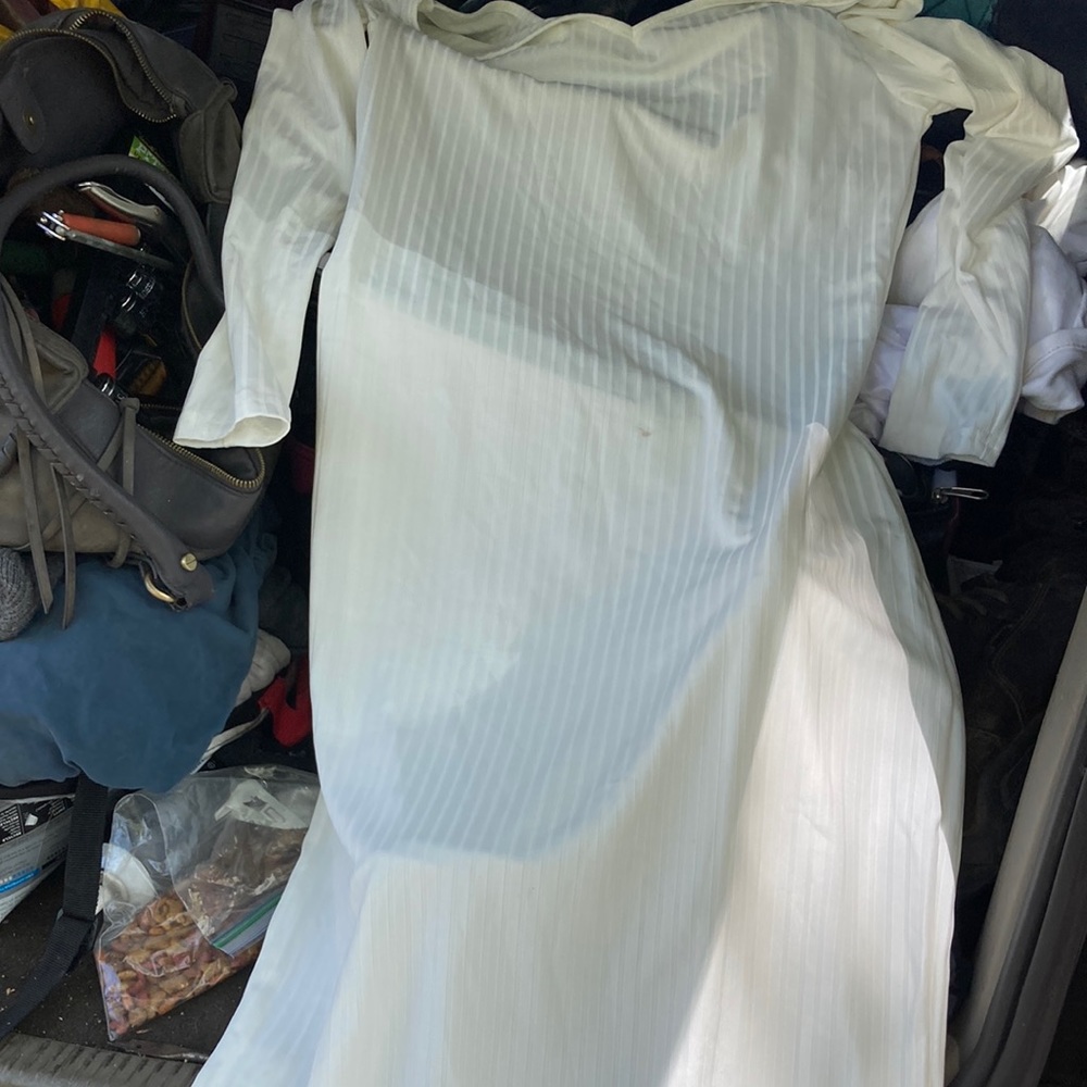 Beautiful long sexy gorgeous white dress